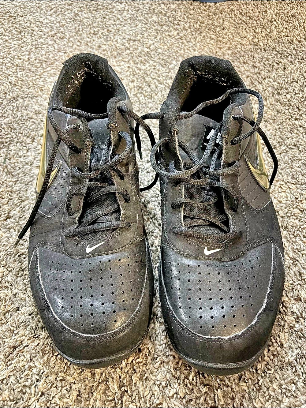 Nike Air Force 1 Black Sneakers US 10.5